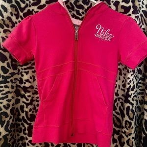 y2k girls nike sleeveless hoodie